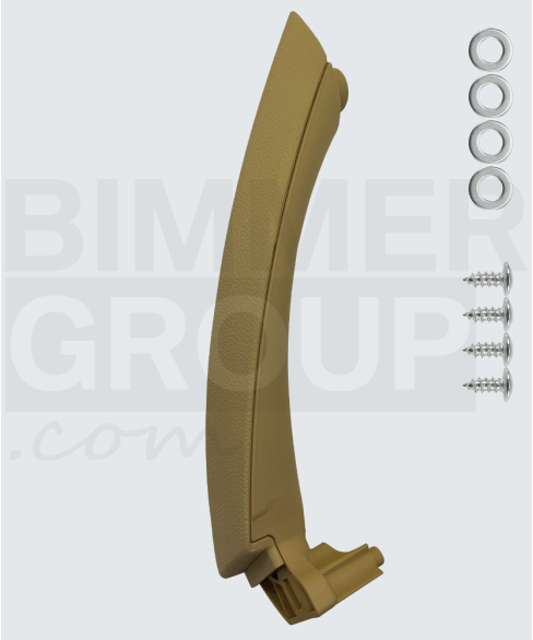 Μπεζ λαβή πόρτας πίσω αριστερά για BMW Σειρά 3 (E90/E91)